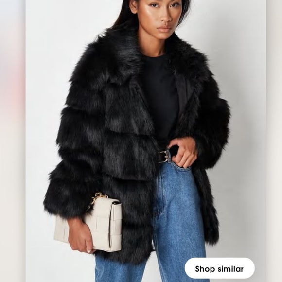 Faux Fur Coat - Picture 2 of 5